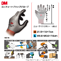 3M　作業用手袋　Mサイズ