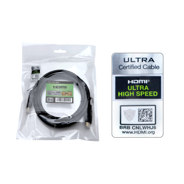 ウルトラハイスピード HDMI 【Ver.2.1 認証品モデル】 2m