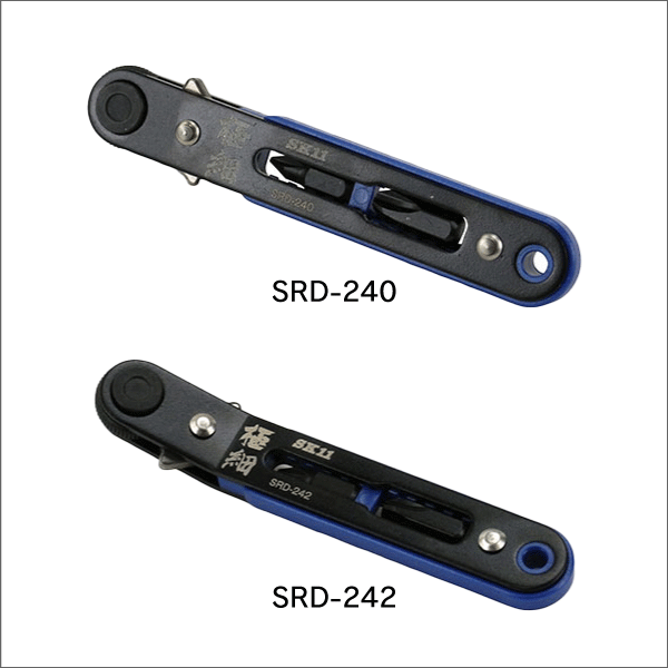 【SK11】極細ラチェットドライバー60山 SRD-240