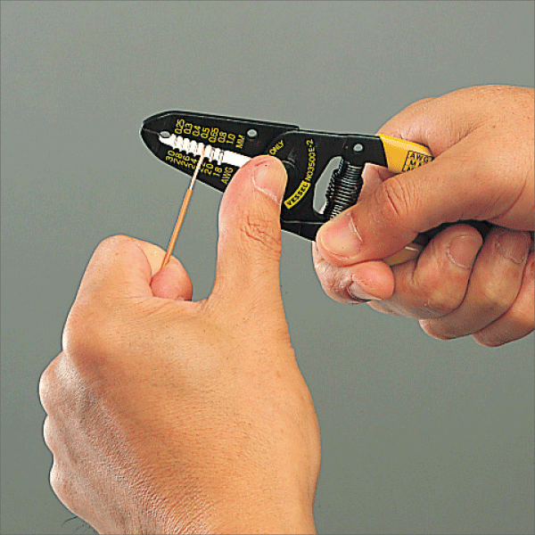 【ベッセル】ワイヤーストリッパー（単線・より線用）（0.5～2.0mm） 3500-E1