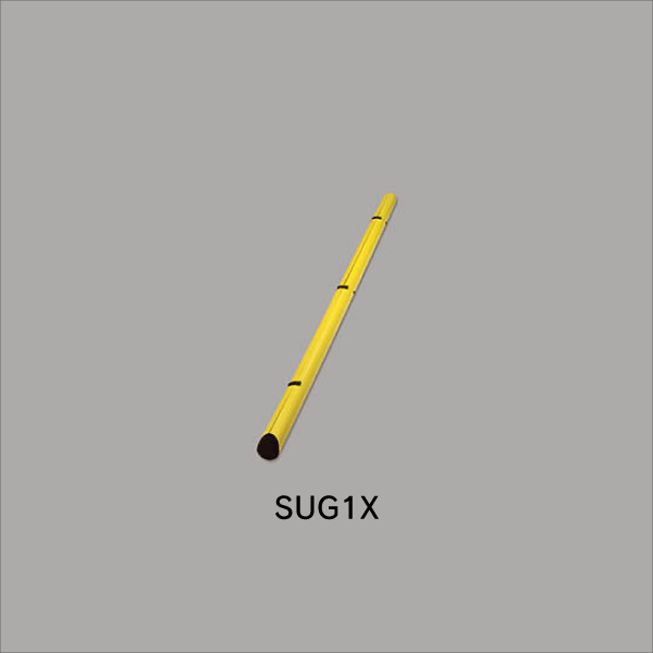 【マサル工業】PE支線ガード（イエロー）65×2000mm SUG1X