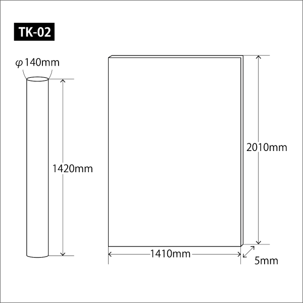 【メルテック（大自工業）】トラックマット 厚み3mm TK-01