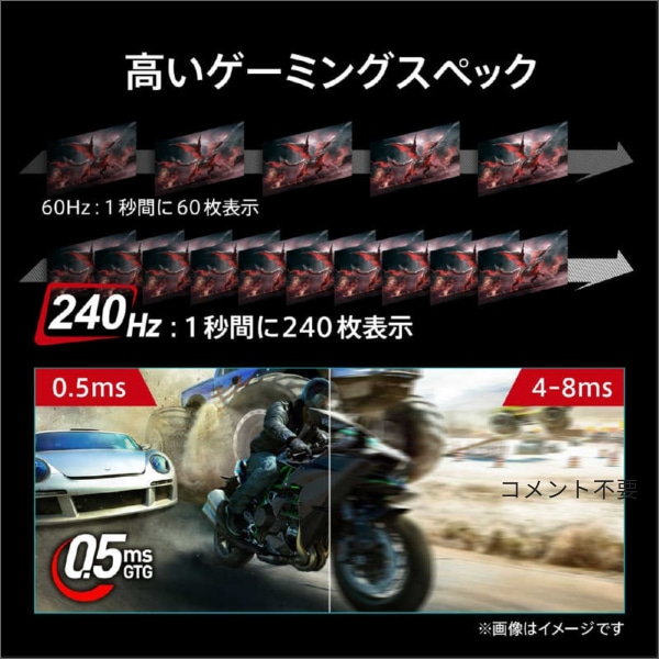 【MSI】MAGシリーズ ゲーミングモニター（23.8型）フルHD（1920×1080）240Hz MAG 245PF X24