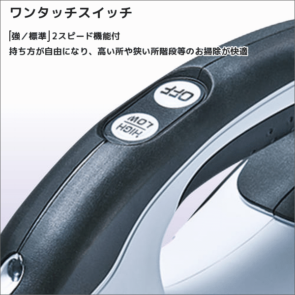 【マキタ】充電式クリーナ カプセル式 ワンタッチスイッチ（18V バッテリー・充電器付） 白  CL181FDRFW