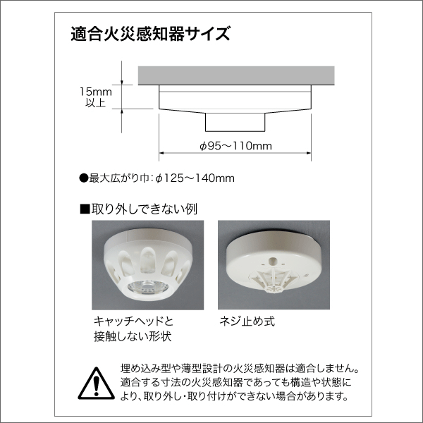 【ジェフコム DENSAN】火災感知器チェンジャー DLC-KC400S
