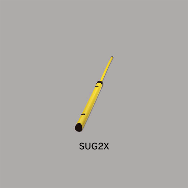 【マサル工業】PE支線ガード（イエロー）65×2000mm SUG1X
