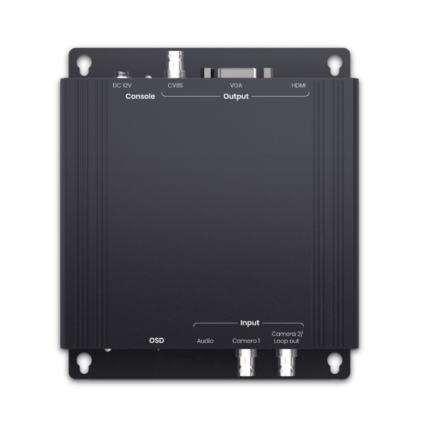 AHD/HD-TVI/HDCVI/コンポジット映像 → HDMI(4K対応)・VGA・コンポジット映像コンバーター