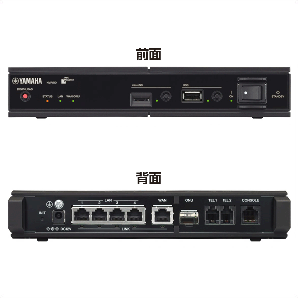 【YAMAHA（ヤマハ）】ギガアクセスVoIPルーター NVR510