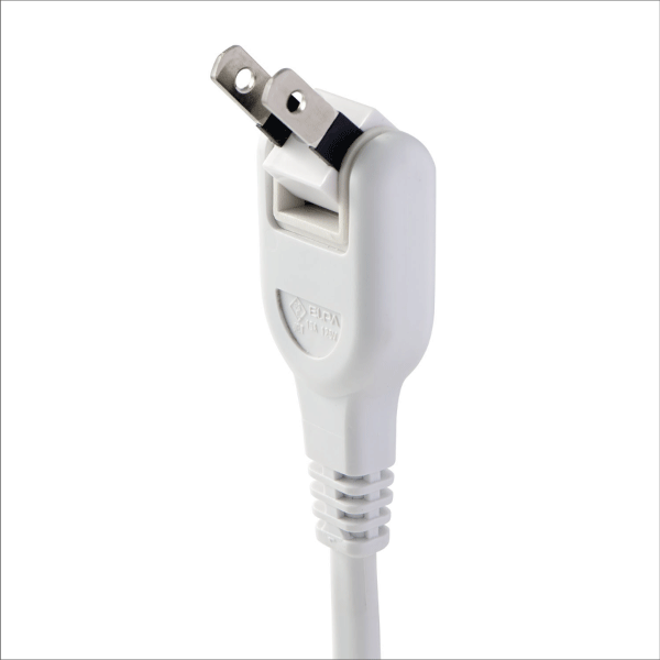 【ELPA（朝日電器）】コード付きアラームタップ4個口（1m） WB-A41(W)