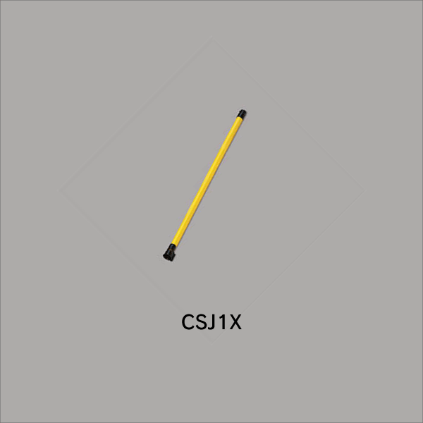 【マサル工業】ケーブル標識・防護カバージョイントタイプ（イエロー）φ50×厚2mm CSJ1X