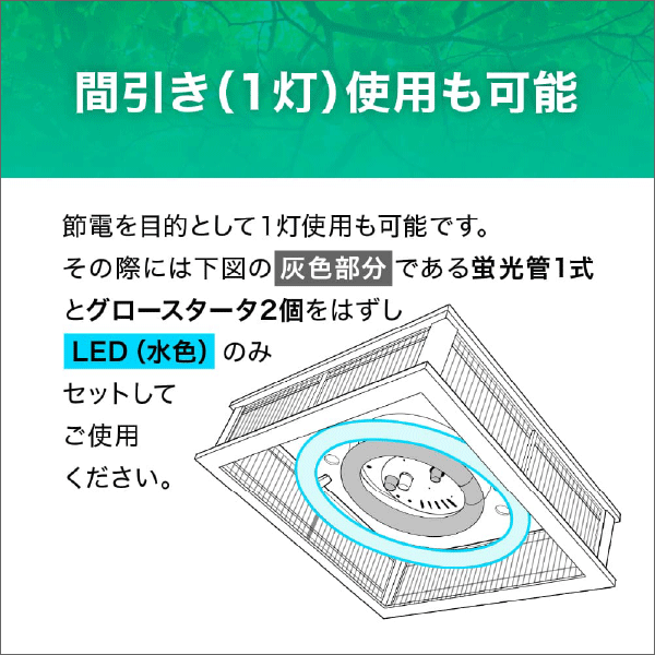 【エコリカ】丸形LEDランプ30形（昼光色相当） ECL-FCL30YD