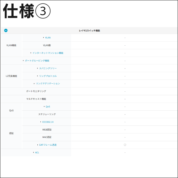 【Panasonic】レイヤ2スイッチングハブ（Switch-S8iG） PN24080GK