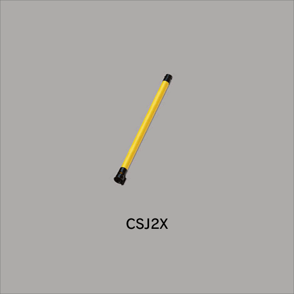 【マサル工業】ケーブル標識・防護カバージョイントタイプ（イエロー）φ50×厚2mm CSJ1X