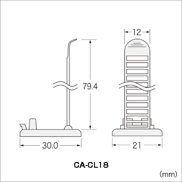 【サンワサプライ】ケーブルクランプ（結束径3.0～15.0mm） CA-CL13N