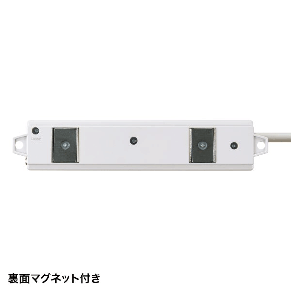 【サンワサプライ】電源タップ（3P・4個口・1m） TAP-MG341N2-1