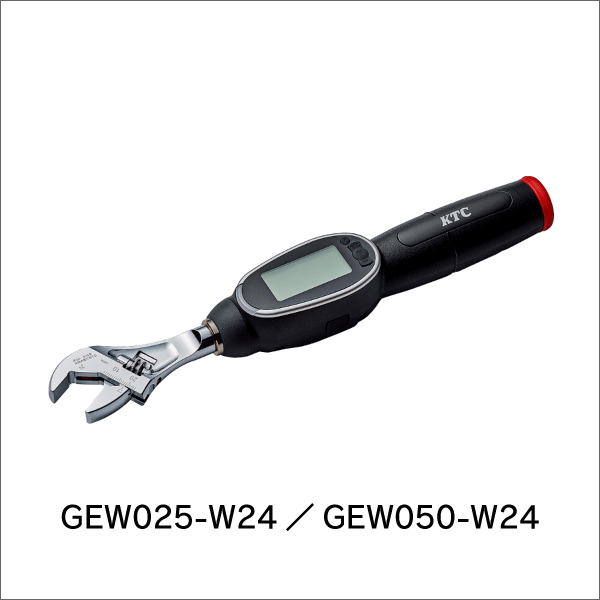【KTC】デジラチェ モンキヘッド 5～25Nm GEW025-W24
