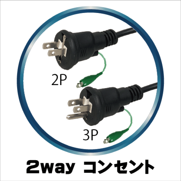 【ZEFULS（ゼフルス）】防水型LED投光器 モンスターライト スイッチ ZA-US100SW