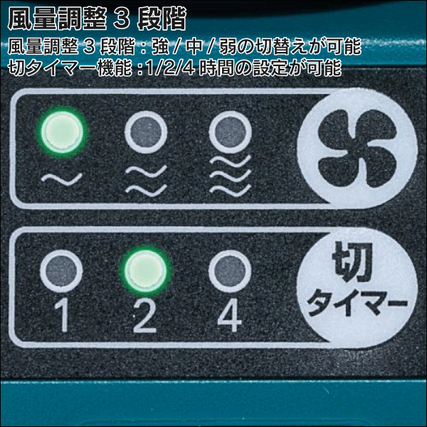 【マキタ】充電式産業扇（本体のみ） CF301DZ