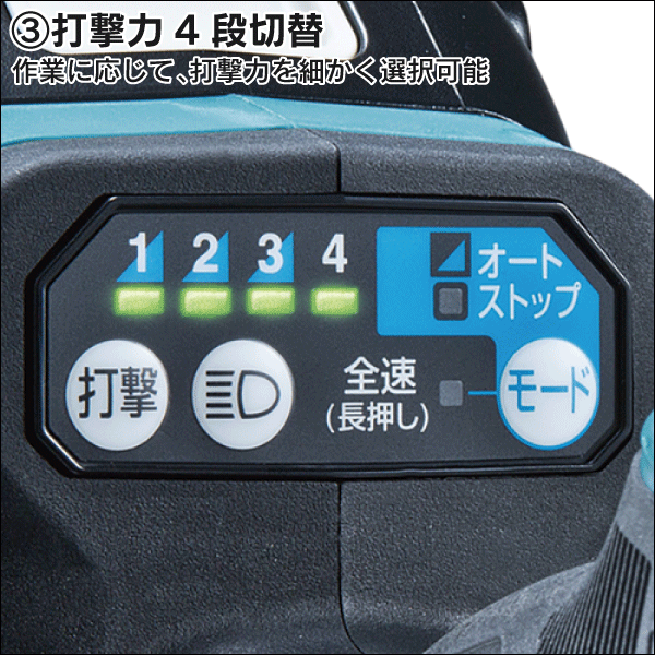 【マキタ】充電式インパクトレンチ 12.7mm（40Vmax バッテリー・充電器付） TW004GRDX