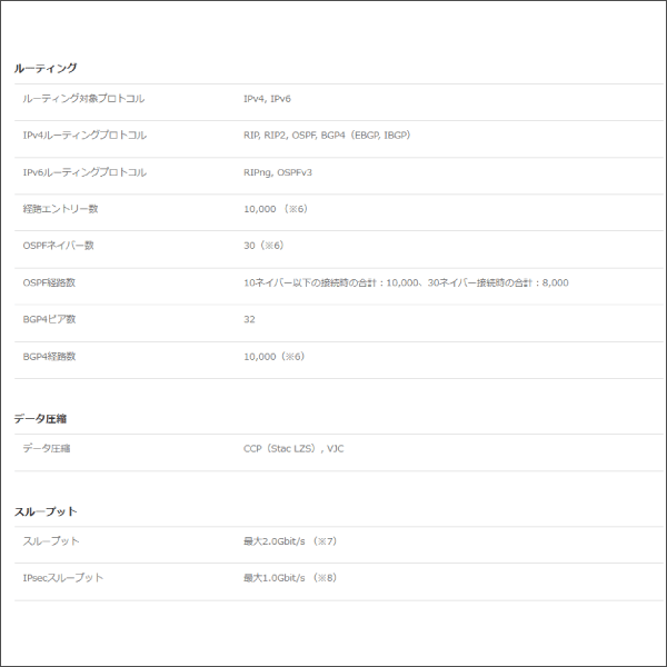 【YAMAHA（ヤマハ）】ギガアクセスVPNルーター RTX830