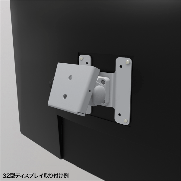 【サンワサプライ】モニターアーム（耐荷重12kg）チルト角度調整 CR-LA302