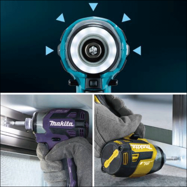 【マキタ】充電式インパクトドライバ（18V 青 バッテリー・充電器付） TD173DRGX