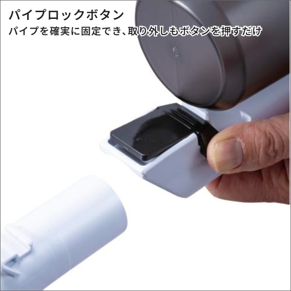【マキタ】充電式クリーナ サイクロン一体式（40Vmax、バッテリー・充電器付）白 CL003GRDW