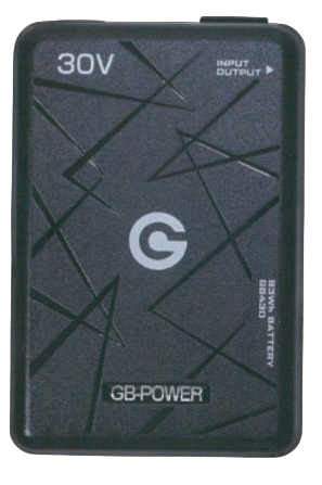 【長信ジャパン】GB-POWER 30VバッテリーPro ブラック（93Wh） GB430-B