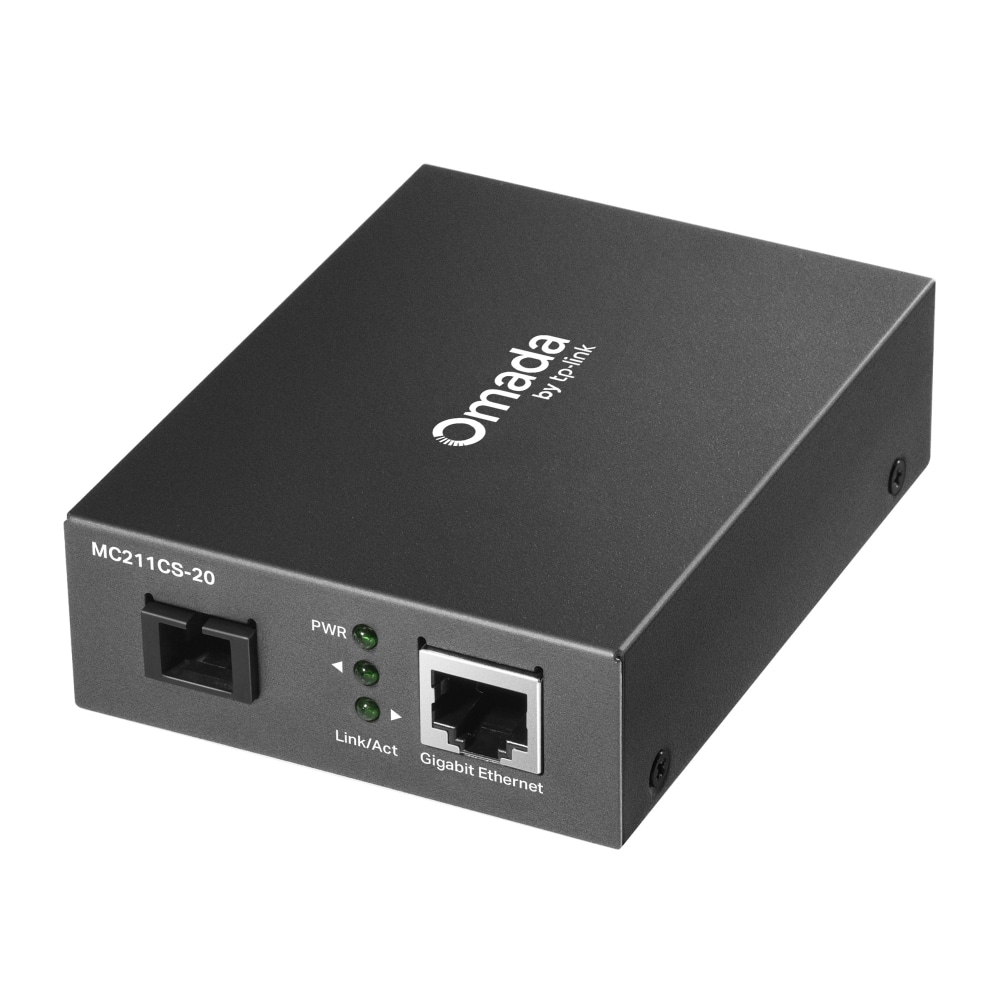 【TP-Link】Omada ギガビットWDMメディアコンバーター MC211CS-20