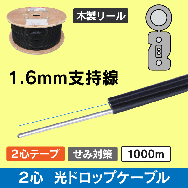 工事用途から探す/電話工事/光ファイバーケーブル/ドロップケーブル|e431（いいしざい） ネットでかんたんe資材 工事資材通販