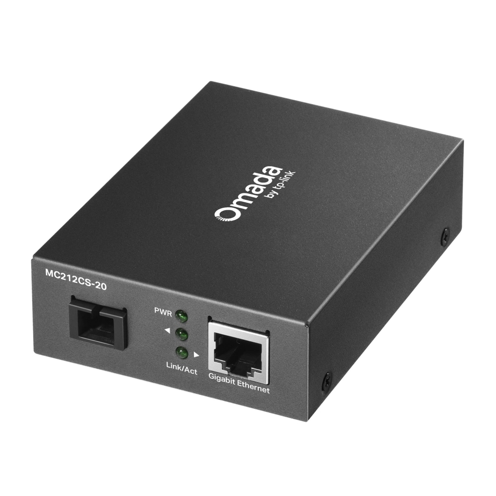【TP-Link】Omada ギガビットWDMメディアコンバーター MC212CS-20