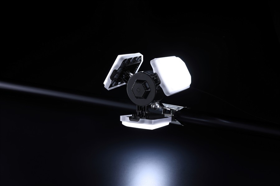 【アイリスオーヤマ】LEDクリップライト 配光可変型 9000lm ILW-90GWC