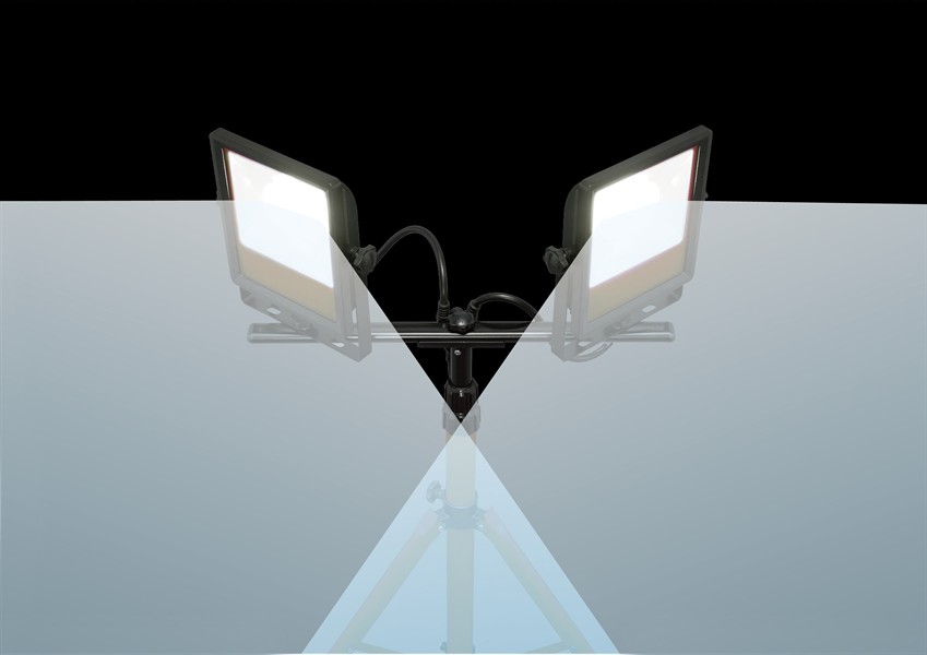 【アイリスオーヤマ】LEDスタンドライト 15000lm LWT-15000ST2