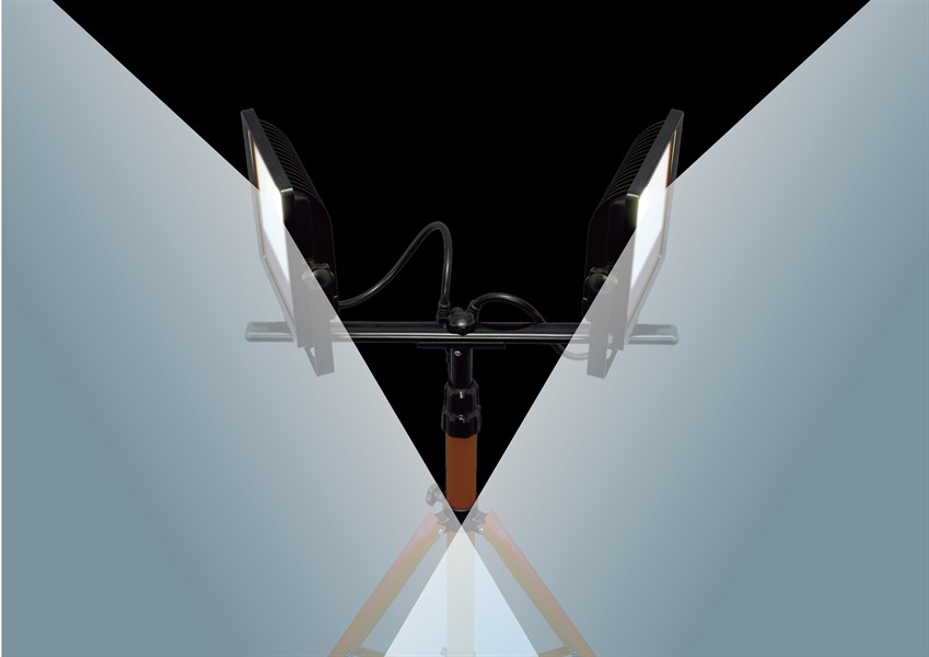 【アイリスオーヤマ】LEDスタンドライト 15000lm LWT-15000ST2