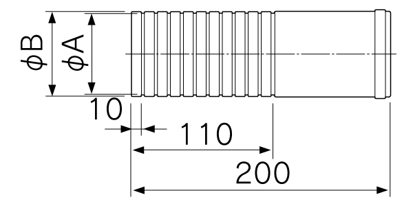 因幡電工 設備機器配管用貫通穴ふさぎ(φ60~φ100) 50個 ホールキャップ AF-610 (50) - 3