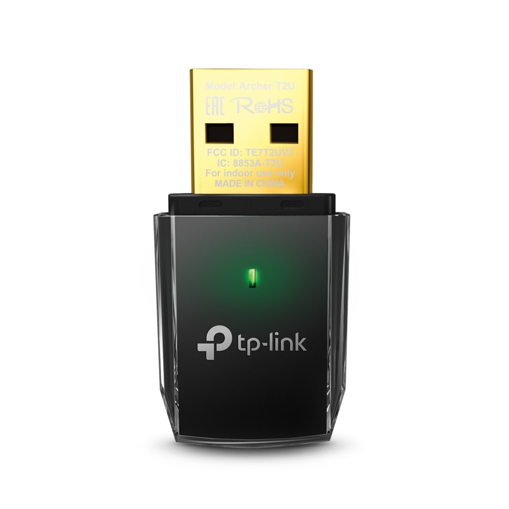【TP-Link】AC600 デュアルバンド Mini USB Wi-Fi子機 Archer T2U