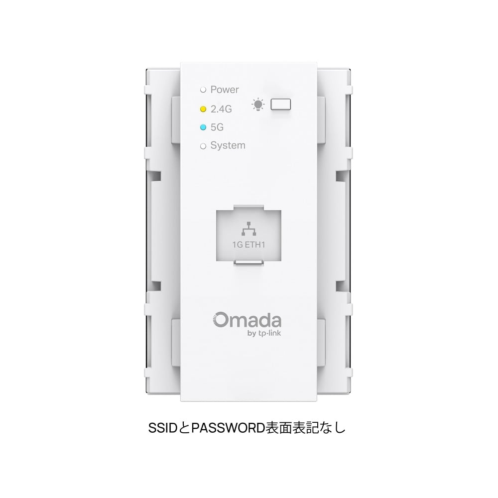 【TP-Link】BE3600 コンセント埋め込み型Wi-Fi 7アクセスポイント EAP720-WE-AC