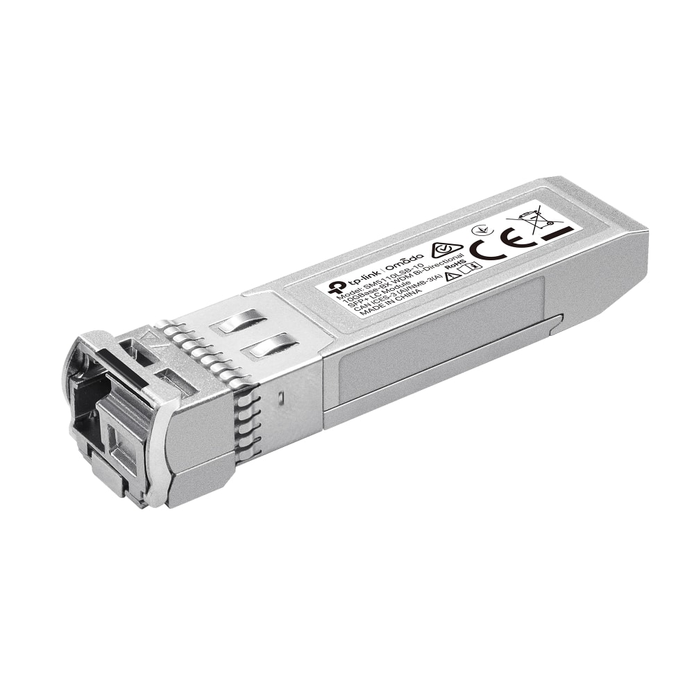 【TP-Link】Omada 10GBase-BX WDM双方向SFP+ LCモジュール SM5110LSB-10