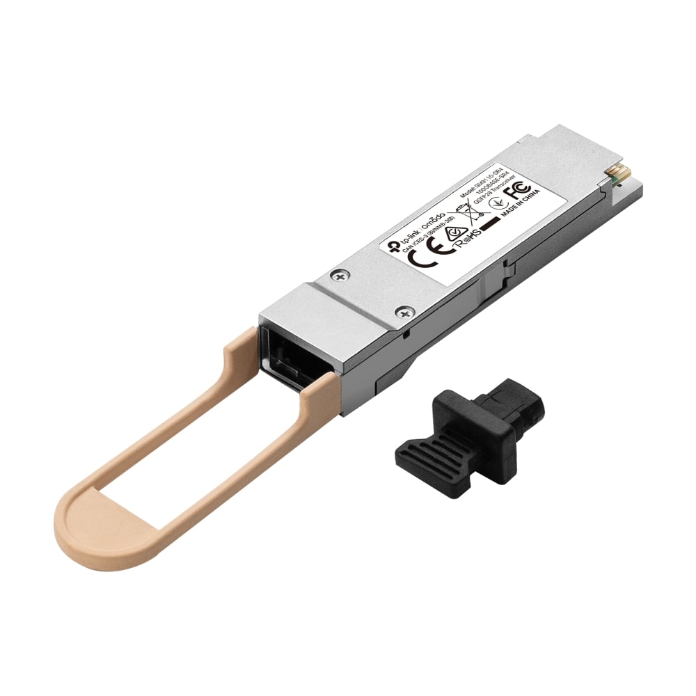 【TP-Link】Omada 100GBASE-SR4 QSFP28トランシーバー SM9110-SR4