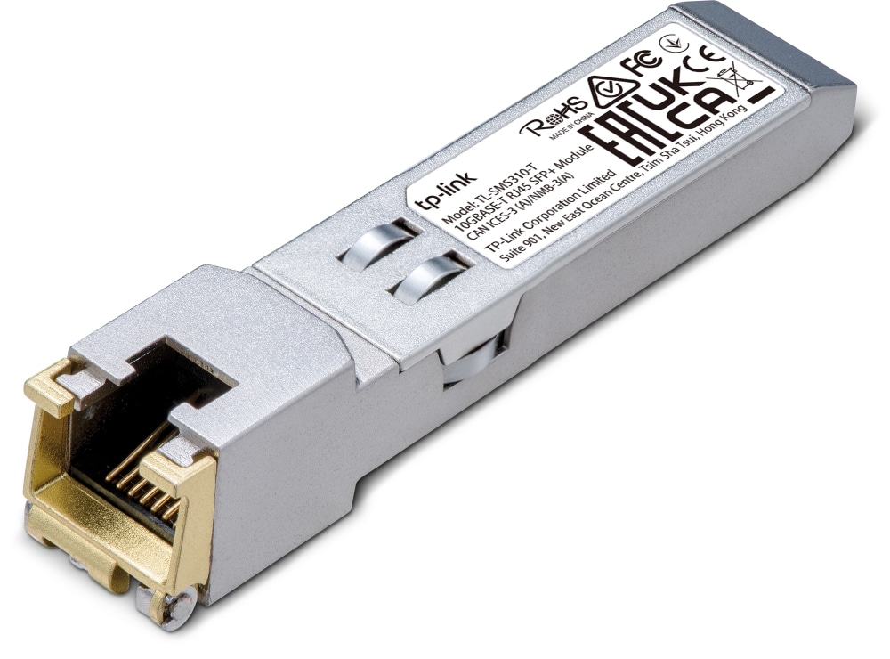 【TP-Link】10G BASE-T RJ45 SFP+モジュール TL-SM5310-T